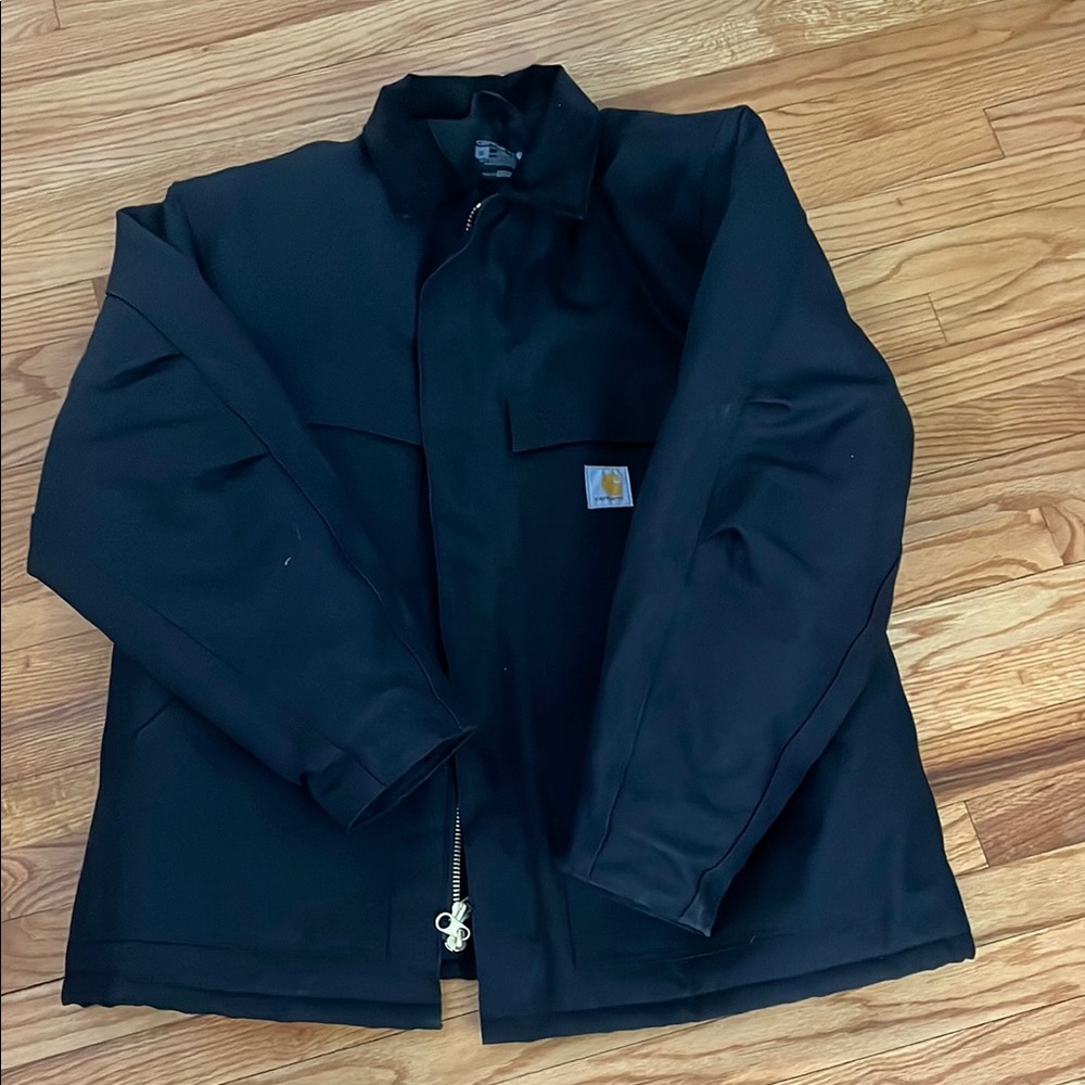 Black Carhartt Men's Jacket. DC0003-M XL